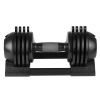 22LBS ADJUSTABLE DUMBBELL STEEL+PLASTIC